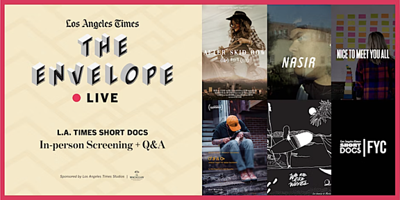 Los Angeles Times, The Envelope - Live, In-person Screening + Q&A